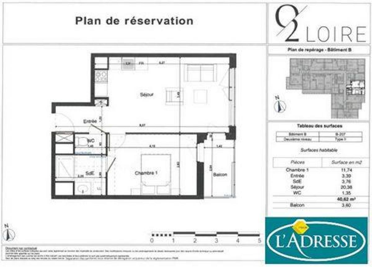 استوديو في الكوندو في Tours, France رقم 15419