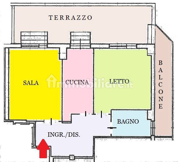 1 bedroom Apartment in Rome, Italy No. 385036