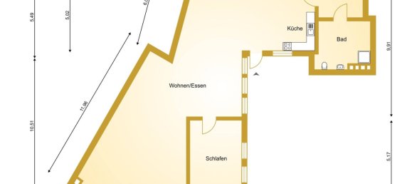 1 Schlafzimmer Wohnung in Kiel, Germany, Nr. 77816 9