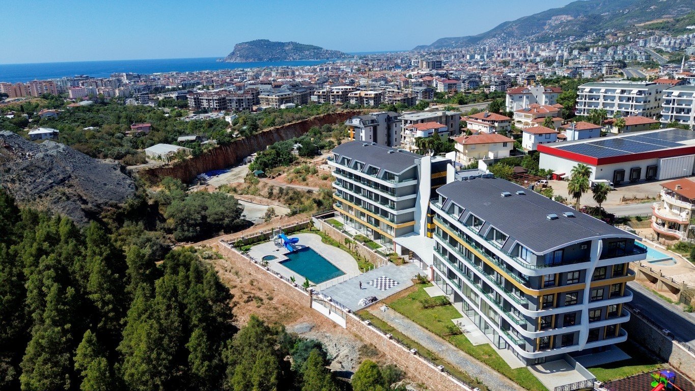 2 rooms Apartment in Oba, Turkey No. 9950