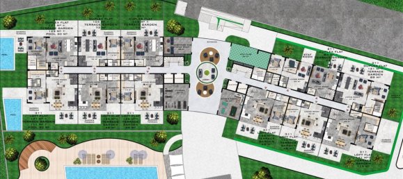 2 rooms Apartment in Oba, Turkey No. 9950 4