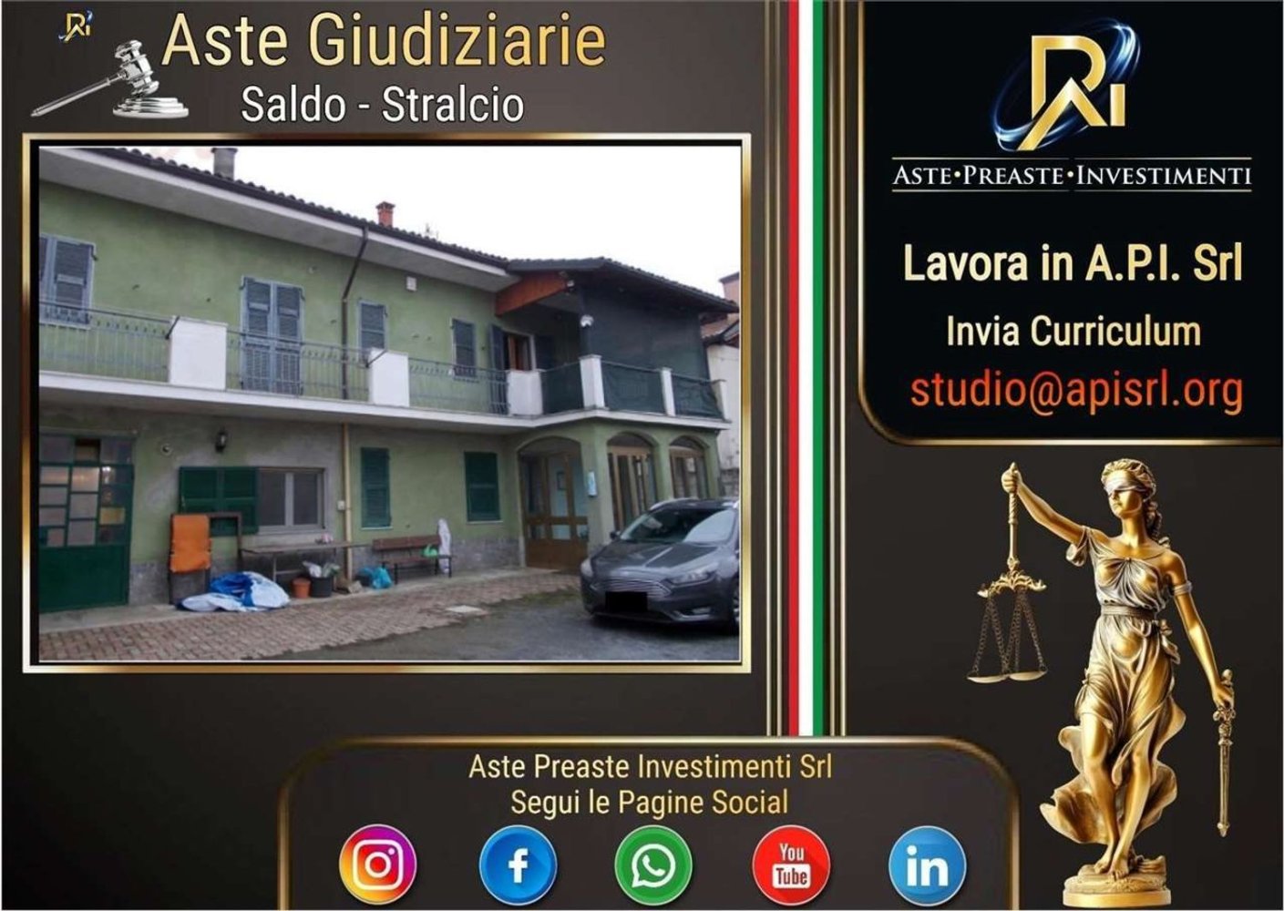 Квартира с 6 спальнями в Фругароло, Италия № 347646