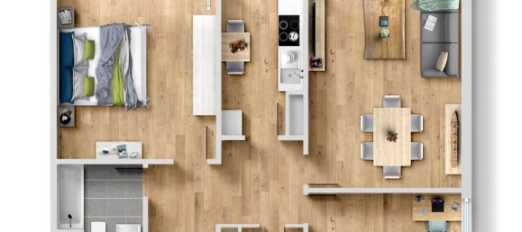 2 chambres Appartement à Rhein-Sieg, Germany No. 277087 4