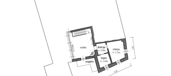 3-salle Appartement à Novella, Italy No. 284438 20