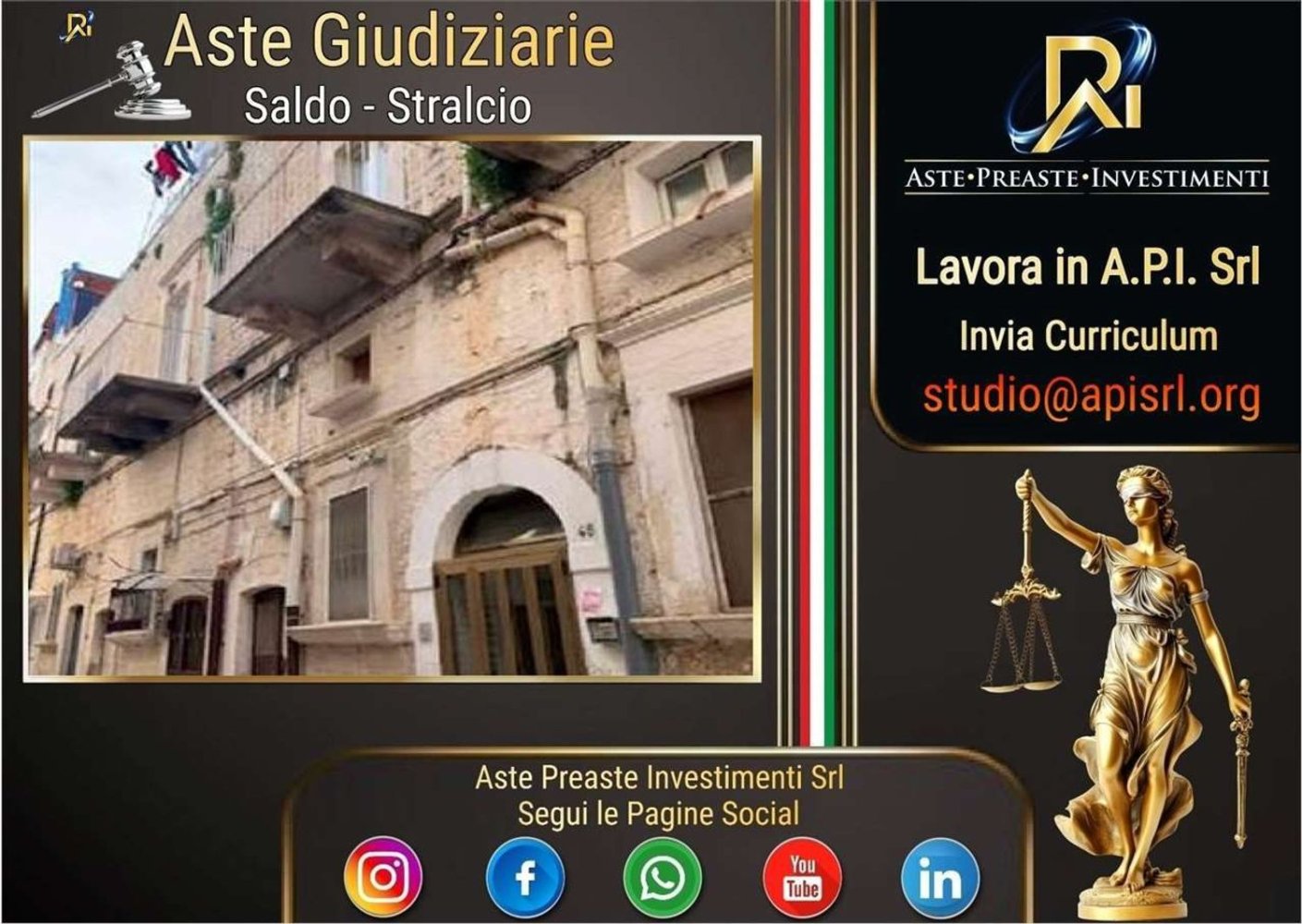 6غرفة شقة في Terlizzi, Italy رقم 236073