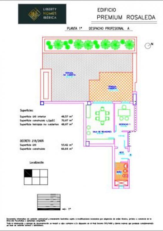 49m² Office in Granada, Spain No. 226907
