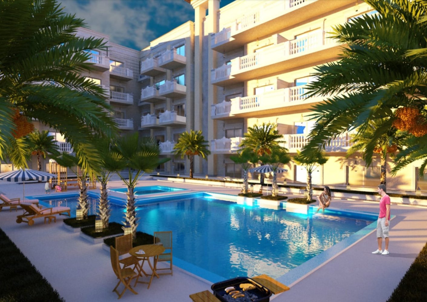 Apartamento T1 em Jumeirah Village Circle, UAE N.º 12180