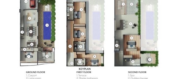 6 Schlafzimmer Villa in Tampaksiring, Indonesia, Nr. 3629 23