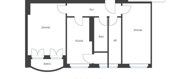 Квартира с 3 комнатами в Лихтерфельде, Германия № 317356 6