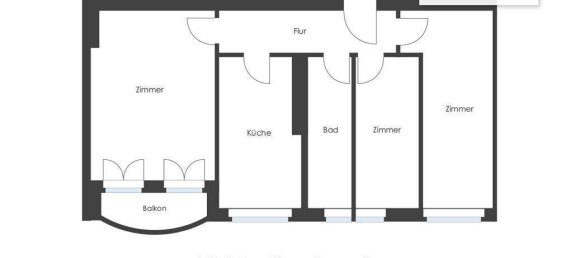 Квартира с 3 комнатами в Лихтерфельде, Германия № 317356 2
