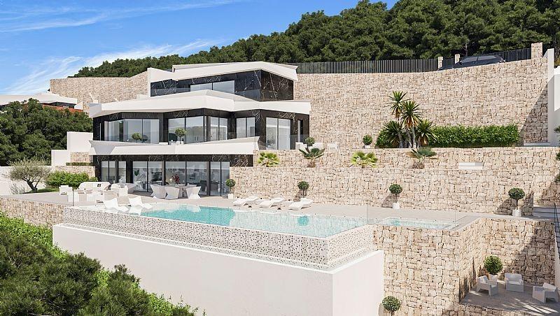 4 dormitorios villa en venta en Benissa, Alicante, Comunidad Valenciana, Spain № 365378
