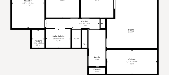Apartamento de 2 dormitorios en Amiens, France No. 44437 13