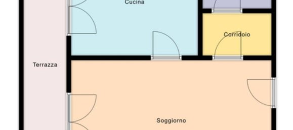 2غرفة منزل ذو طابقين في Udine, Italy رقم 18181 32