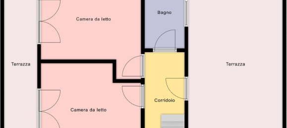 2غرفة منزل ذو طابقين في Udine, Italy رقم 18181 33