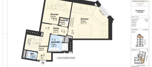 3-Zimmer Wohnung in Rudolfsheim-Funfhaus, Austria, Nr. 1501 8