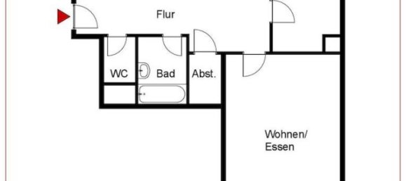 3-salle Appartement à Darmstadt-Dieburg, Germany No. 118104 13