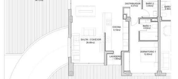 Apartamento T3 em Alicante, Spain N.º 89280 28