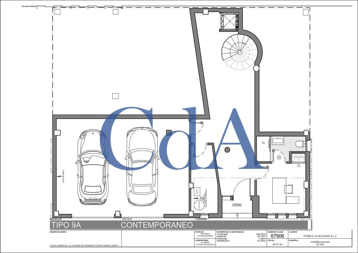 5 chambres Villa à Altea, Spain No. 6240