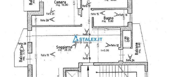 Apartamento de 6 habitaciónes en Naples, Italy No. 228047 29