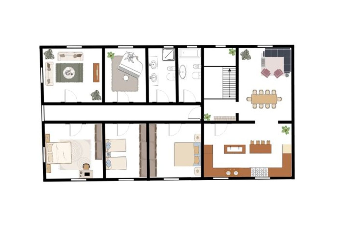 6-salle Appartement à Avezzano, Italy No. 29266