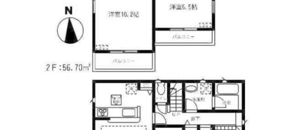 Casa de 4 dormitorios en Chiba, Japan No. 6646 2