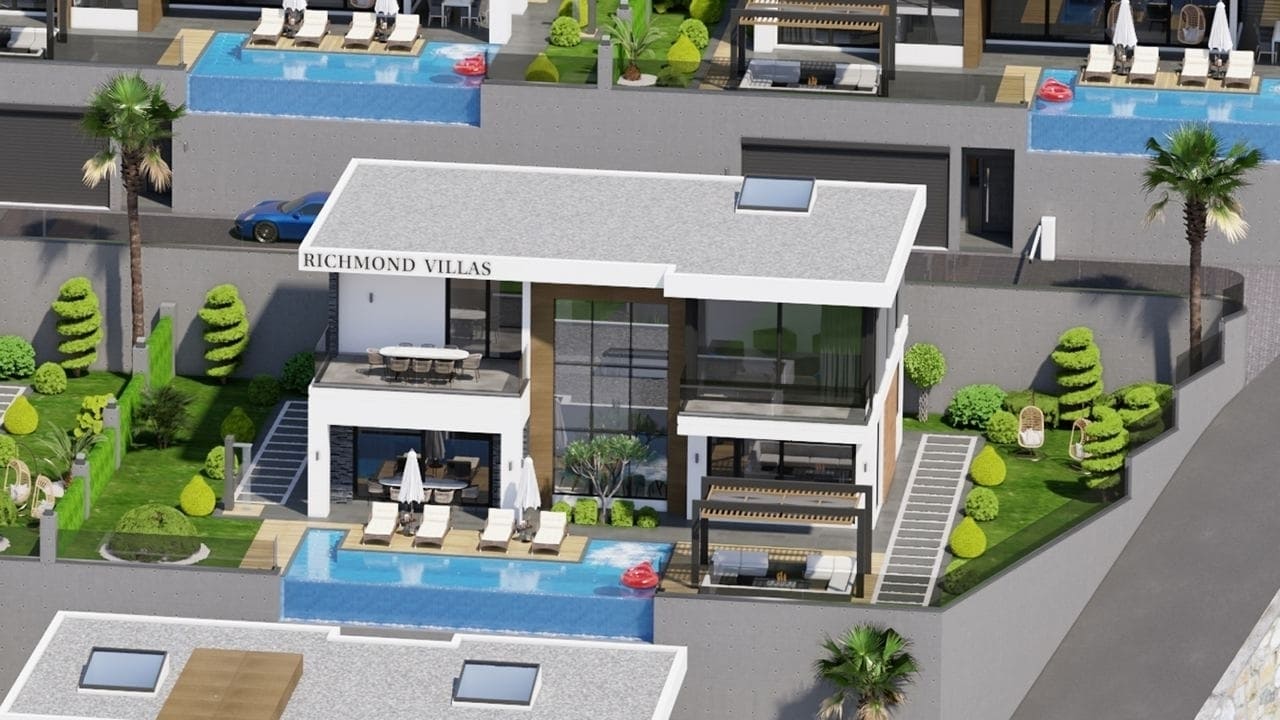 Villa 4+1 in Kargicak, Turkey No. 35459