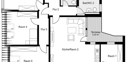 Apartamento de 4 divisões em Friedrichshain, Germany N.º 108360 4