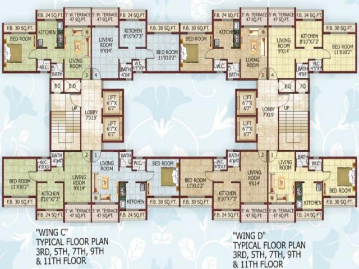 2 chambres Maison à Mumbai, India No. 7557