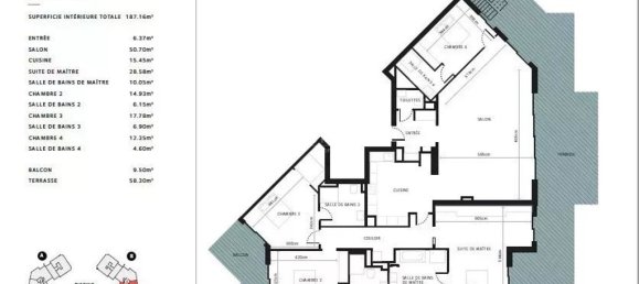 4 bedrooms Penthouse in Antibes, France No. 247283 19