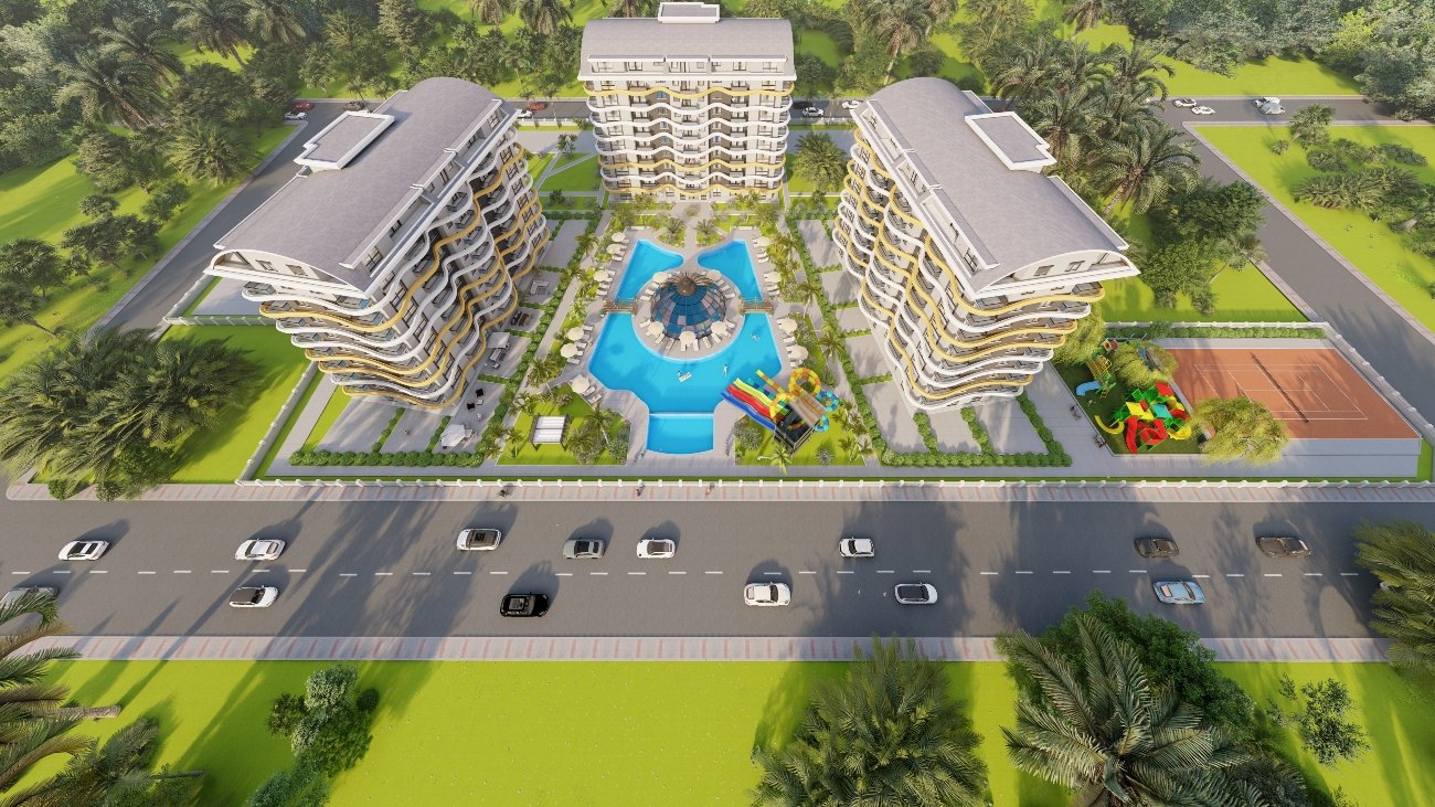 Apartment 1+1 in Alanya, Turkey No. 30798