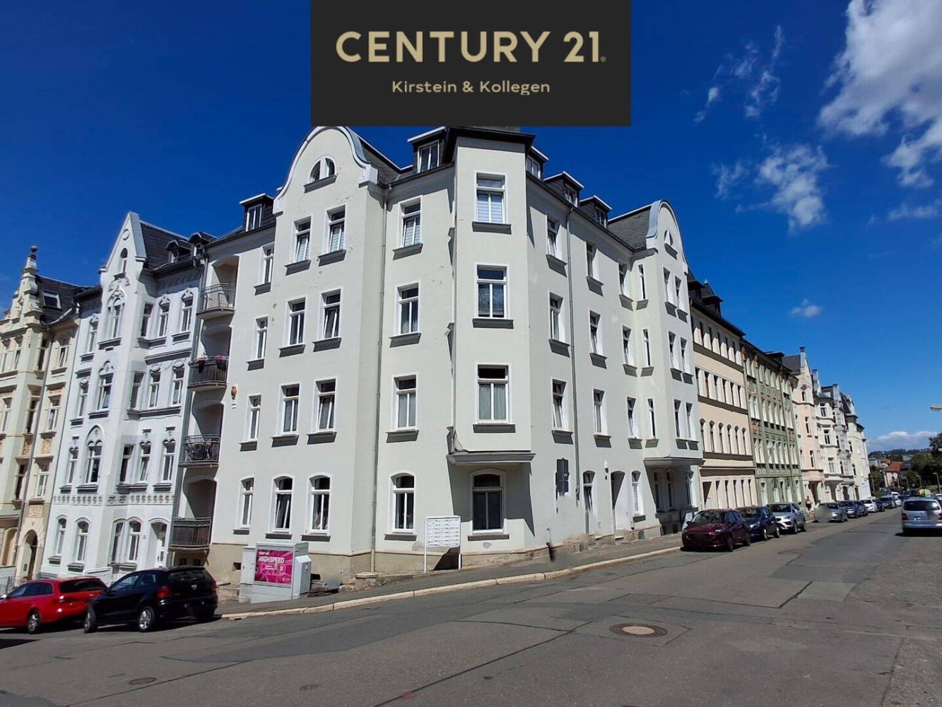 Квартира с 3 комнатами в Гера, Германия № 225581