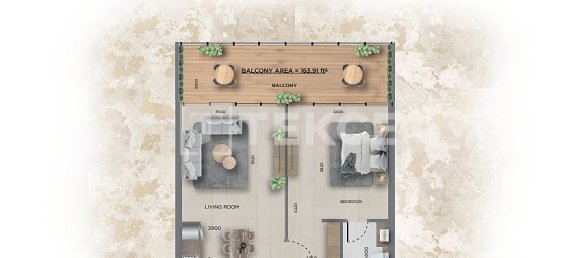 Apartamento T1 em Jumeirah Village Circle, UAE N.º 203418 17