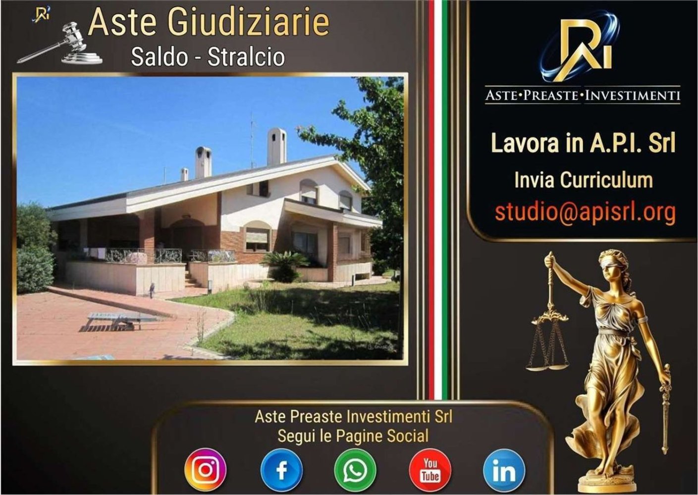 9 rooms Villa in Ardea, Italy No. 193697