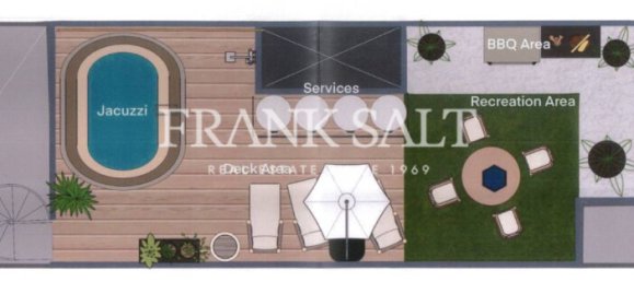 2 Schlafzimmer Penthouse in Fgura, Malta, Nr. 1106 2