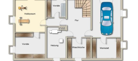 5غرفة منزل في North Rhine-Westphalia, Germany رقم 221533 4