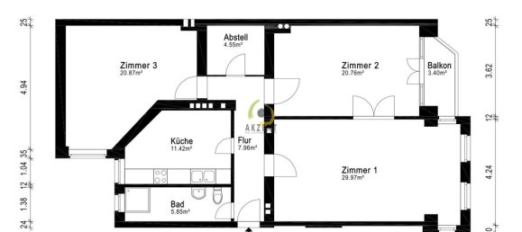 3 rooms Apartment in Prenzlauer Berg, Germany No. 342900 16