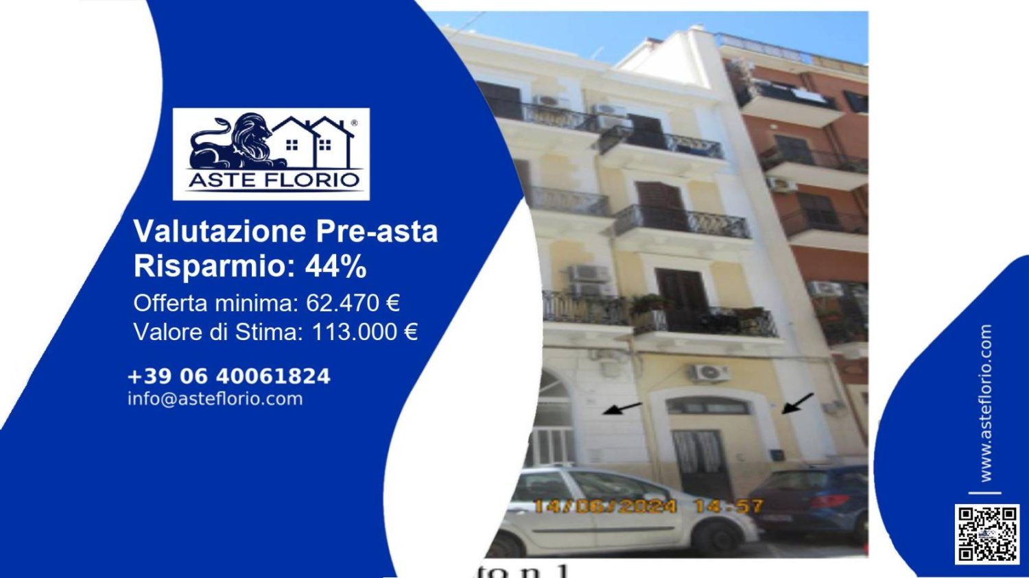 2 bedrooms Apartment in Bari, Italy No. 189186
