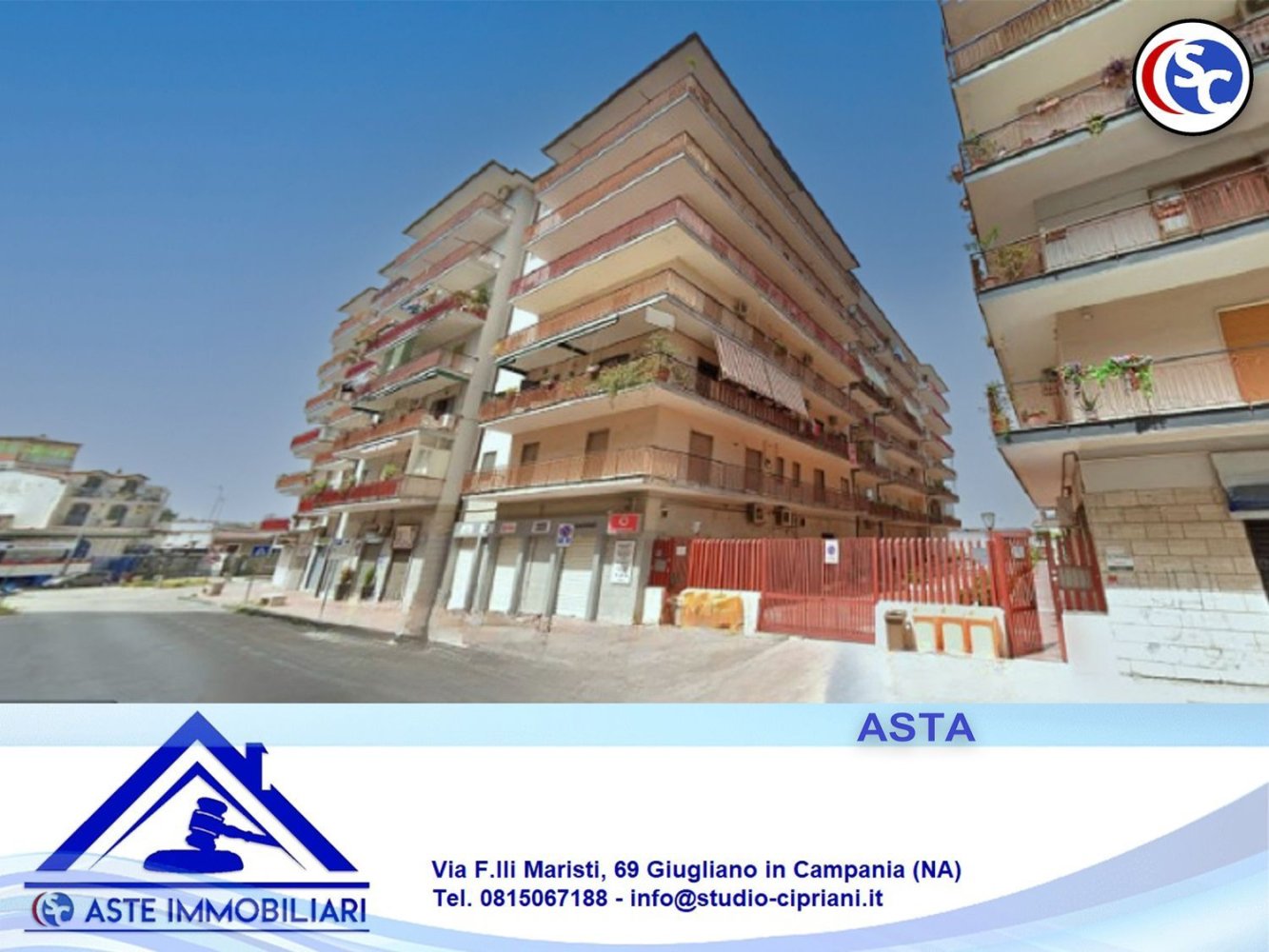 3 rooms Apartment in Grumo Nevano, Italy No. 230026