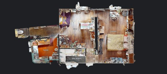 1 غرف نوم شقة في Pantin, France رقم 114956 3