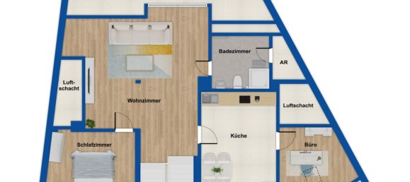 3-Zimmer Wohnung in Mönchengladbach, Germany, Nr. 345890 12