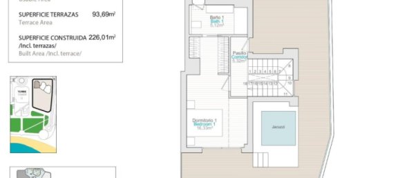 3 dormitorios ático en venta en Villajoyosa, Alicante, Comunidad Valenciana, Spain № 365977 9