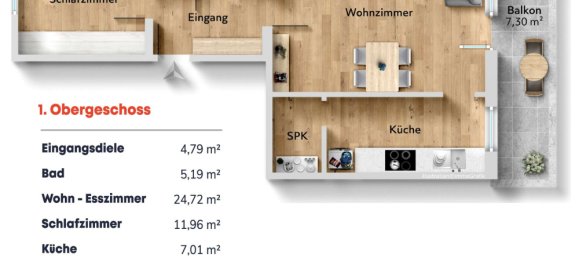 Apartamento de 1 dormitorio en Monchengladbach, Germany No. 223960 13