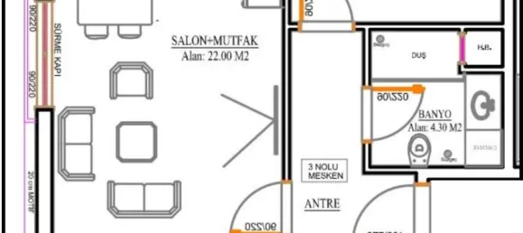 Apartment 2+1 in Aegean Region, Turkey No. 33225 13