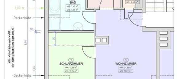 2 rooms Apartment in Hamburg-Nord, Germany No. 344117 9