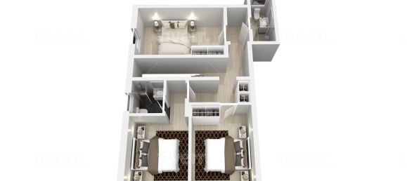 3 bedrooms Apartment in Hochsauerlandkreis, Germany No. 34659 14