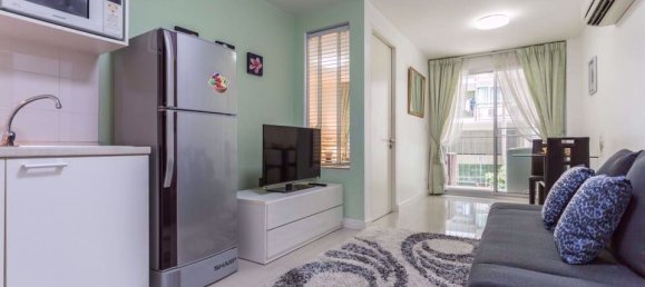 Кондоминиум  с 1 спальней в Ваттхана, Таиланд № 9586 21