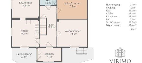 Casa de 6 divisões em Grunburg, Austria N.º 139936 14