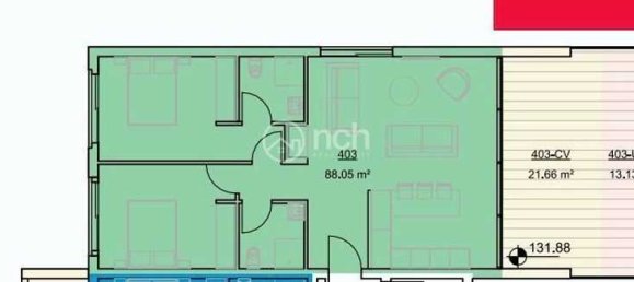 Apartamento T2 em Germasogeia, Cyprus N.º 14177 8