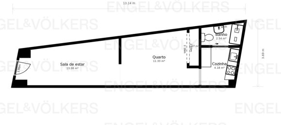1 Schlafzimmer Wohnung in Lisbon, Portugal, Nr. 13767 13