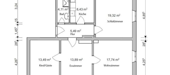 3 rooms Apartment in Freising, Germany No. 6883 9